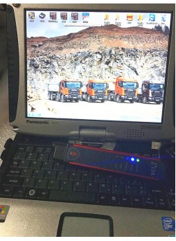Panasonic CF-19 Laptop Install sdp3 2.40.5 + xcom 2.30+sca-nia multi 2019.05+sops with VCI3 truck diagnostic tool free shipping